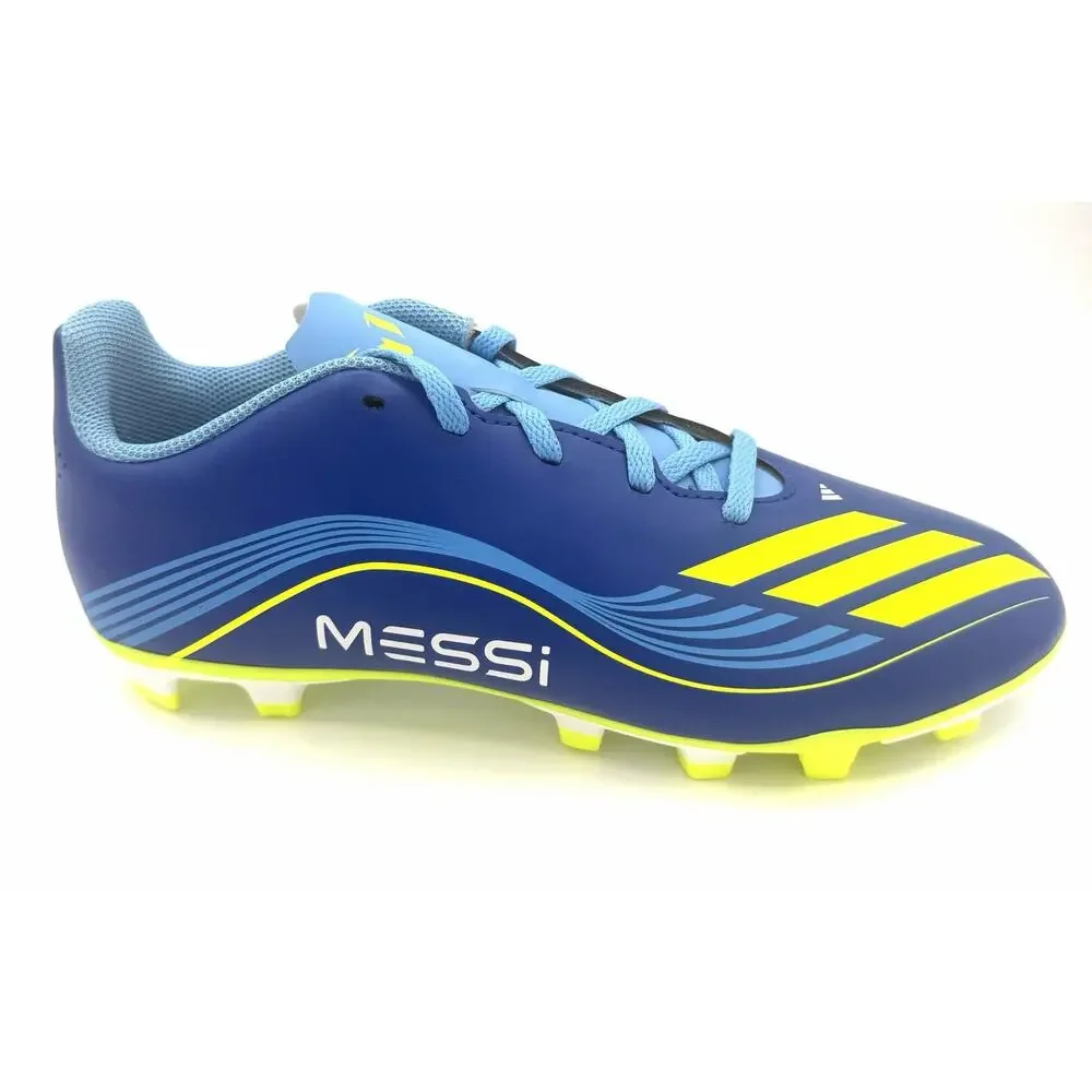 Adidas F50 MESSI PRO FG Size 6 Youth Firm Ground Soccer Cleats Blue JP7458 NWT